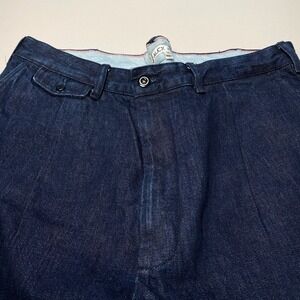 Alex Mill Pants 35 (32x26.5 Cuffed Altered) Mens Denim Heavy Relaxed Tapered
